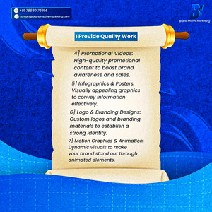 Video Graphics & Animation Quality Service by Samyank Banner